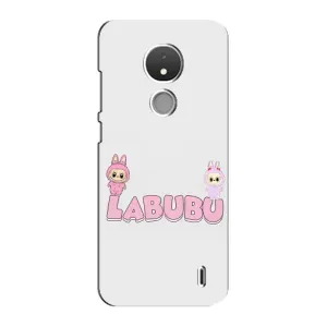 Чохол з принтом Лабубу для Nokia C21 (Логотип Лабубу)