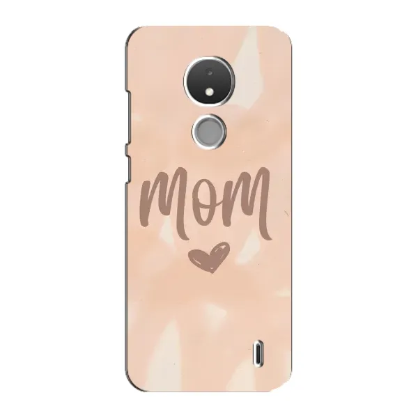 Чохол з малюнком «Love mom» для Nokia C21 Чохол з малюнком «Love mom» для Nokia C21