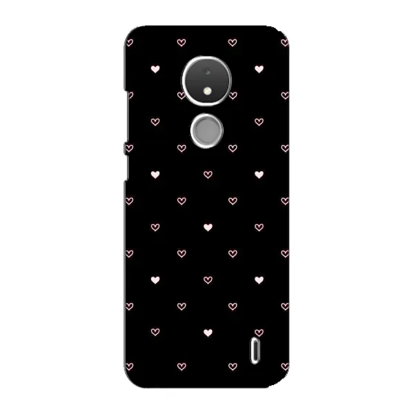 Чехол с рисунком «Маленькие сердечки» для Nokia C21