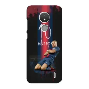 Чехол (TPU) с Футболистом на Nokia C21 (MBAPPE 10)