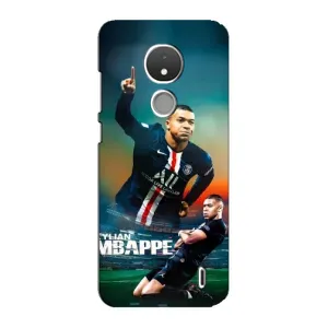 Чехол (TPU) с Футболистом на Nokia C21 (MBAPPE)