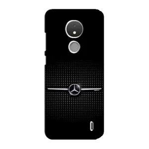 Силиконовый бампер с картинкой машины на Nokia C21 (Mercedes)