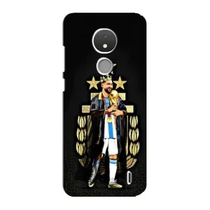 Чохли Лео Мессі Аргентина для Nokia C21 (Мессі король)