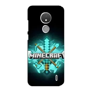 Чехол майнкрафт для Nokia C21 (MineCraft 2)