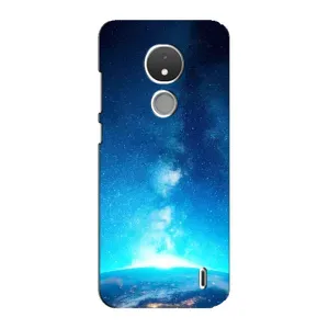 Чехлы КОСМОС для Nokia C21 (Млечный путь)