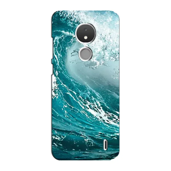 Чехол с рисунком «Морская волна» для Nokia C21