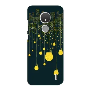 Силиконовые Чехлы Любимому человеку для Nokia C21 (Ночной город)