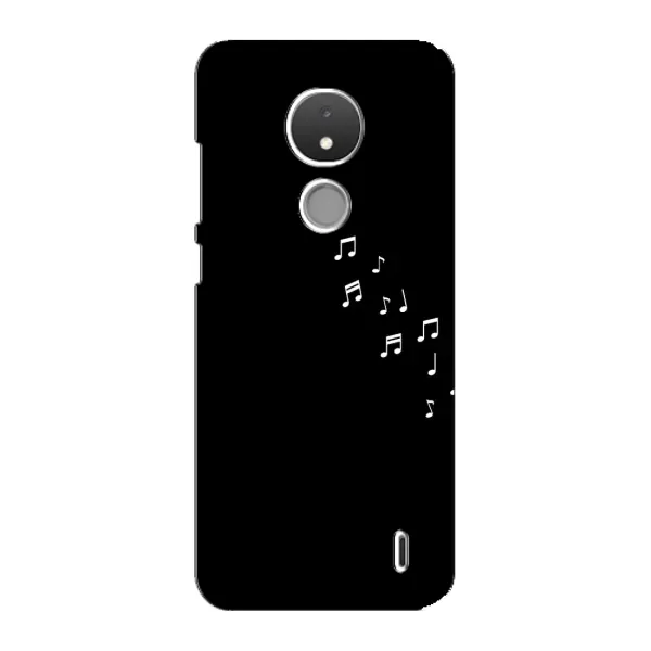 Чехол с рисунком «Ноты» для Nokia C21