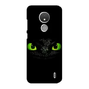 Чохол дракон Беззубик для Nokia C21 (Очі Беззубика)