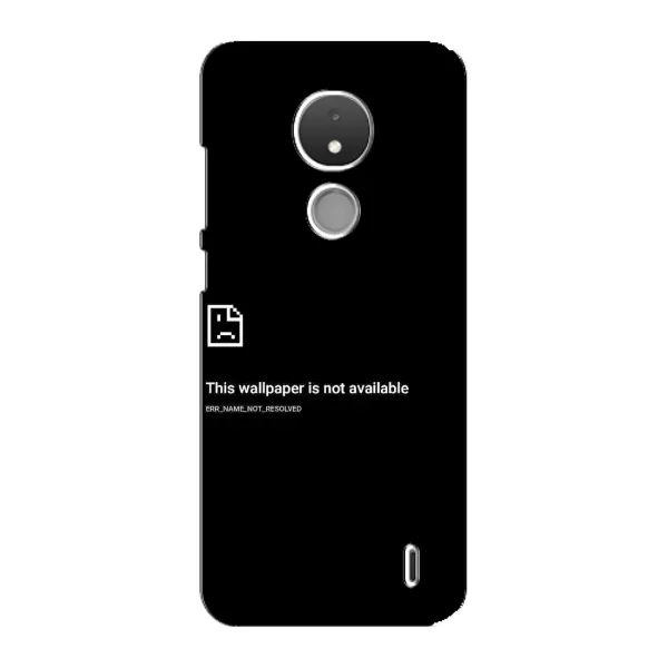 Чехол с рисунком «Ошибка» для Nokia C21