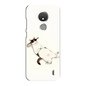 Чехол на тематику: Коты для Nokia C21 (Отдых)