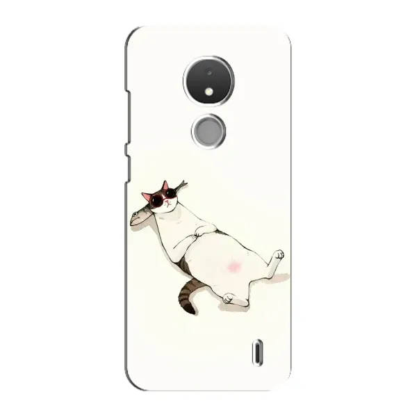 Чехол с рисунком «Отдых» для Nokia C21 Чехол с рисунком «Отдых» для Nokia C21
