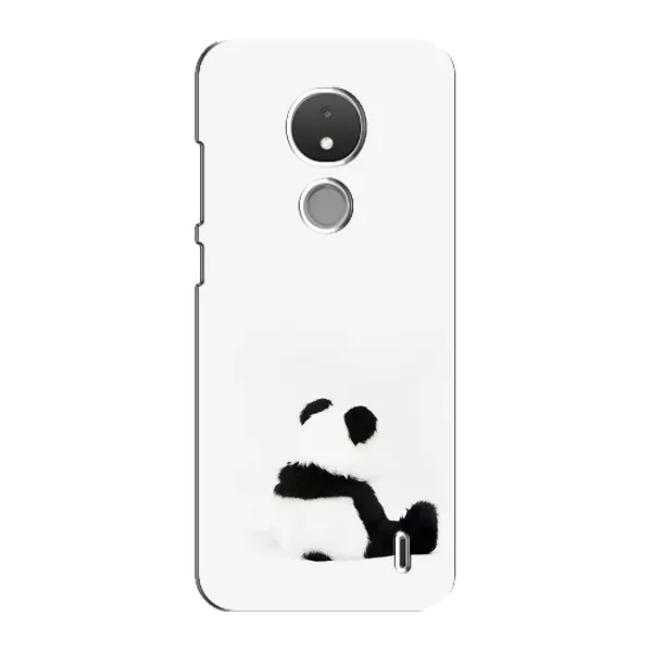 Чехол с рисунком «Панда обиделся» для Nokia C21