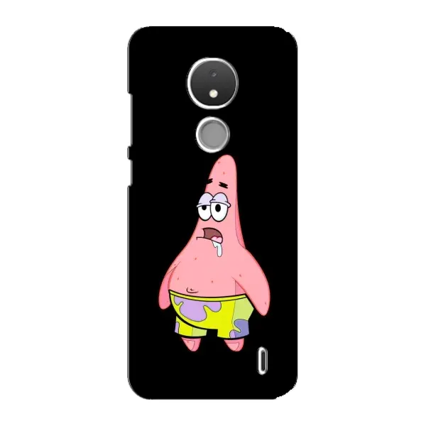 Чехол с рисунком «Патрик завис» для Nokia C21 Чехол с рисунком «Патрик завис» для Nokia C21