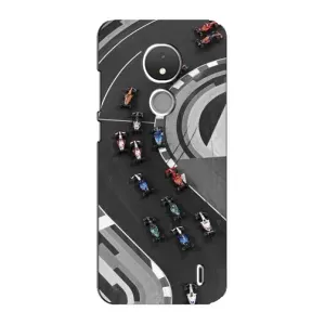 Чехол фильм Формула 1 для Nokia C21 (Гонки ф1)