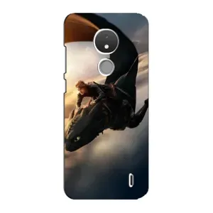 Чохол дракон Беззубик для Nokia C21 (Політ Беззубика)