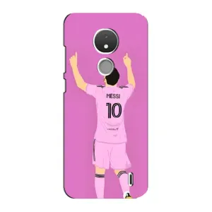 Чехлы Лео Месси в Майами на Nokia C21 (Празднование Месси)