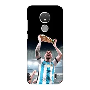 Чохли Лео Мессі Аргентина для Nokia C21 (Щасливий Мессі)