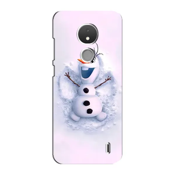 Чехол с рисунком «Снеговик Олов» для Nokia C21
