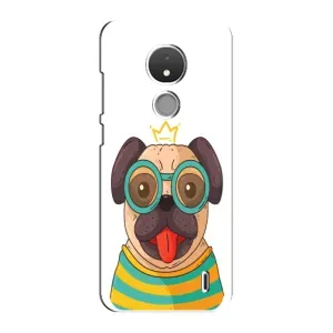 Бампер для Nokia C21 с картинкой "Песики" (Собака Король)