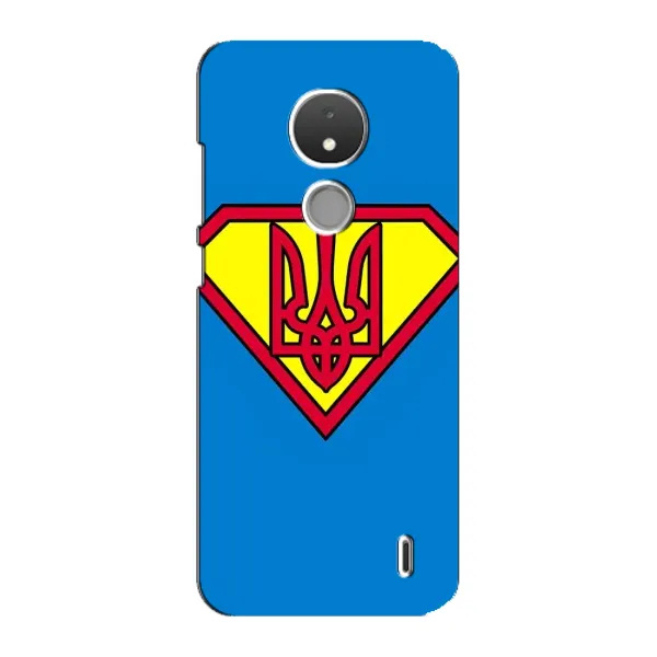 Чехол с рисунком «Super - Герб» для Nokia C21 Чехол с рисунком «Super - Герб» для Nokia C21