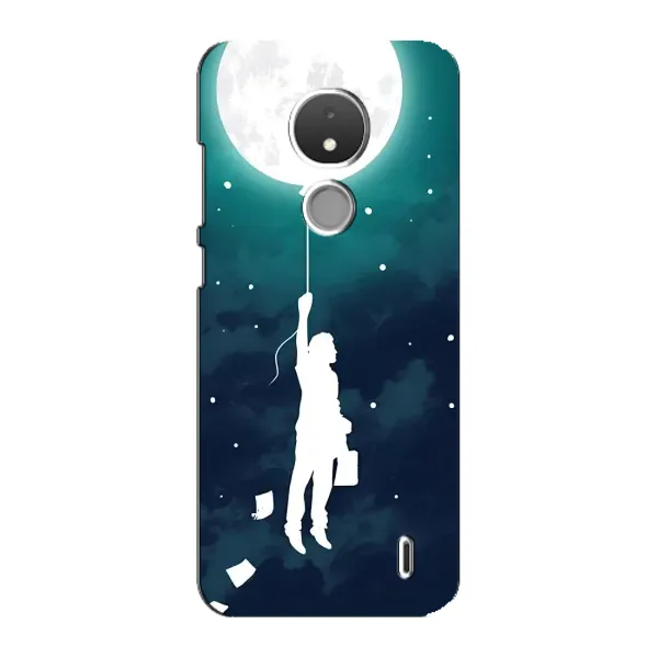 Чехол с рисунком «To The moon» для Nokia C21 Чехол с рисунком «To The moon» для Nokia C21
