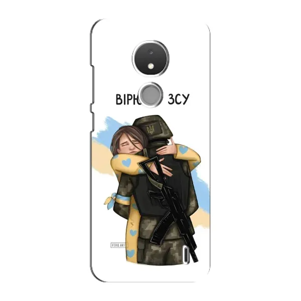 Чехол с рисунком «Верим в ЗСУ» для Nokia C21