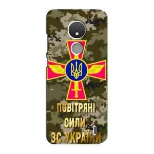 Чехлы на военную тематику для Nokia C21 (ВС ЗСУ)