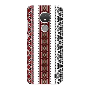 Силиконовый Чехол на Nokia C21 с картинкой Вышиванки (Вышиваночки)