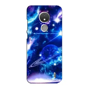 Чехлы КОСМОС для Nokia C21 (Яркий космос)
