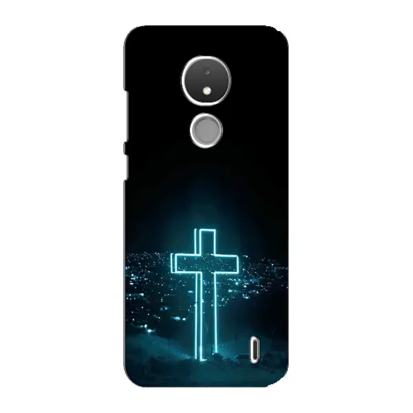 Чехол с рисунком «Яркий Крест» для Nokia C21 Чехол с рисунком «Яркий Крест» для Nokia C21