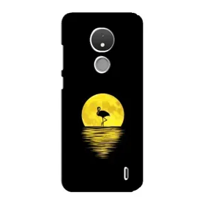 Летний Чехол на Nokia C21 (Желтый Закат)