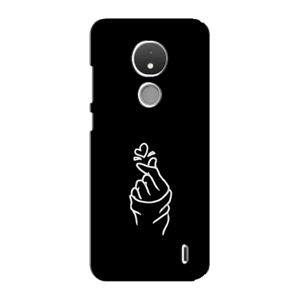 Чехол с рисунком «Знак Сердечка» для Nokia C21