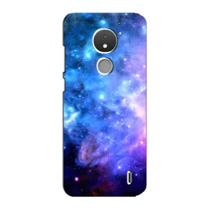 Чехлы КОСМОС для Nokia C21 (Звездный вид)