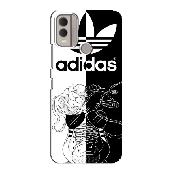 Чехол с рисунком «Adidas шнурки» для Nokia C22 Чехол с рисунком «Adidas шнурки» для Nokia C22