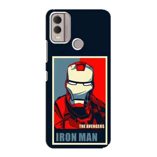 Чехол с рисунком «Art Iron man» для Nokia C22 Чехол с рисунком «Art Iron man» для Nokia C22