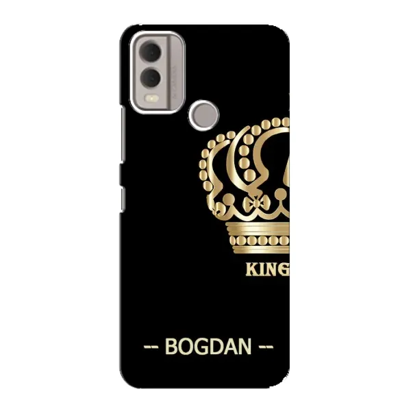 Чехол с рисунком «BOGDAN» для Nokia C22
