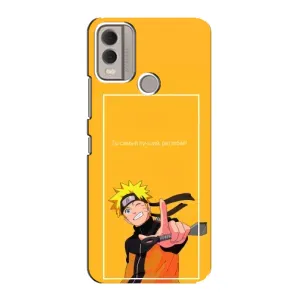 Чехлы с принтом Наруто на Nokia C22 (Даттебаё)