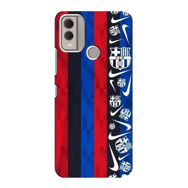Чехол с рисунком «Фанат Барсы» для Nokia C22