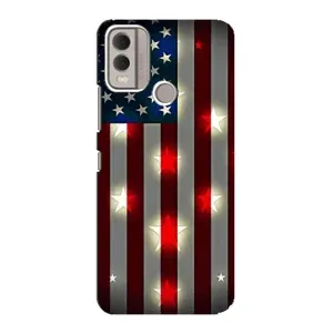 Чехол с рисунком «Флаг США 2» для Nokia C22