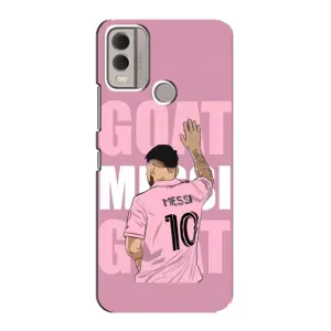 Чехлы Лео Месси в Майами на Nokia C22 (GOAT MESSI)