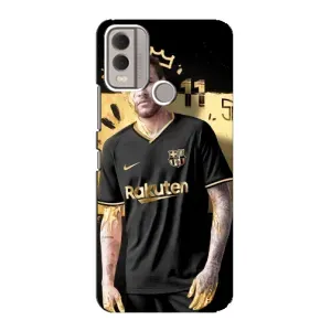 Силиконовый Чехол Nokia C22 (Gold Neymar)