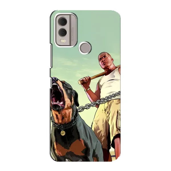 Чехол с рисунком «GTA» для Nokia C22 Чехол с рисунком «GTA» для Nokia C22