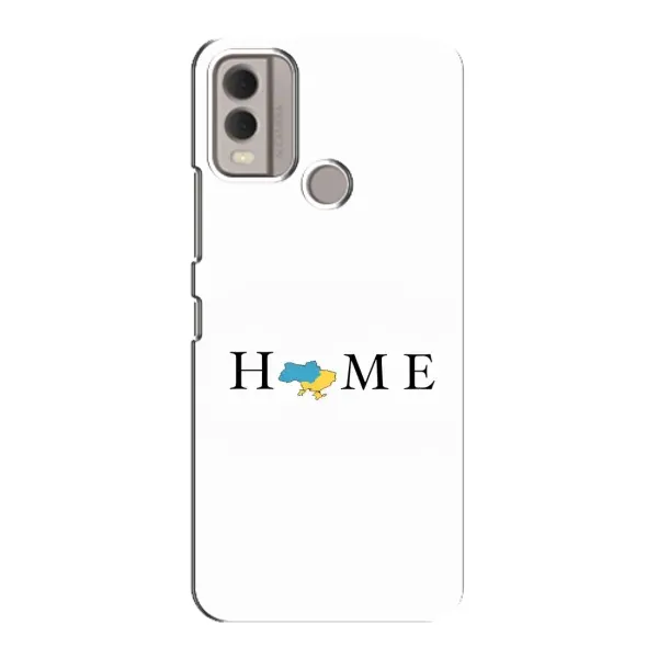 Чехол с рисунком «Home» для Nokia C22 Чехол с рисунком «Home» для Nokia C22