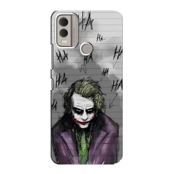 Чехол с рисунком «Joker клоун» для Nokia C22 Чехол с рисунком «Joker клоун» для Nokia C22