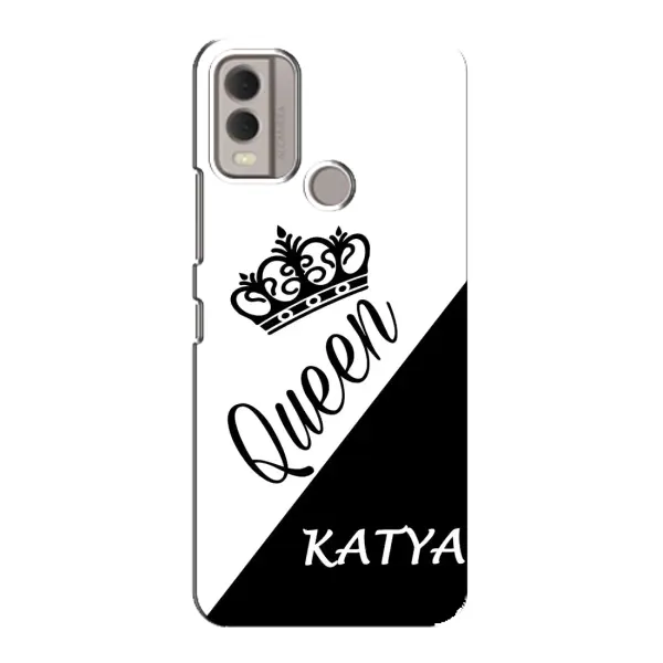 Чехол с рисунком «KATYA» для Nokia C22 Чехол с рисунком «KATYA» для Nokia C22