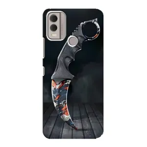 Чехол КИБЕРСПОРТ для Nokia C22 (Кинжал КС ГО)