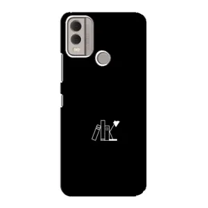 Чохол з картинками на чорному фоні для Nokia C22 (Книжки)