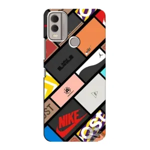 Чехол с рисунком «Коробки» для Nokia C22