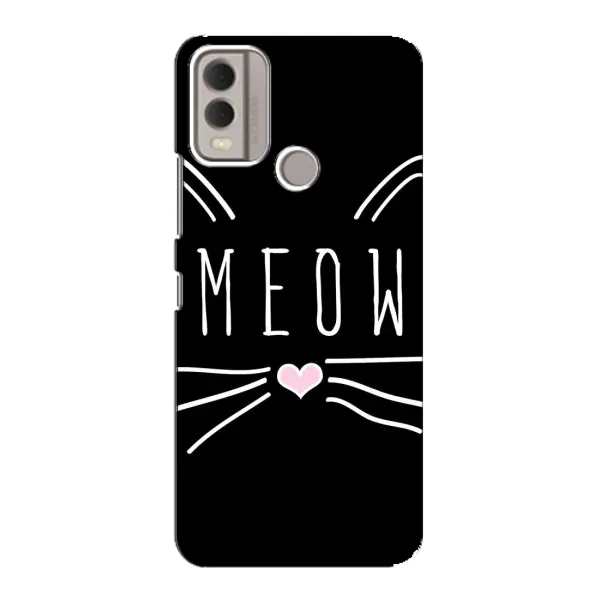 Чехол с рисунком «КОТИК MEOW» для Nokia C22 Чехол с рисунком «КОТИК MEOW» для Nokia C22